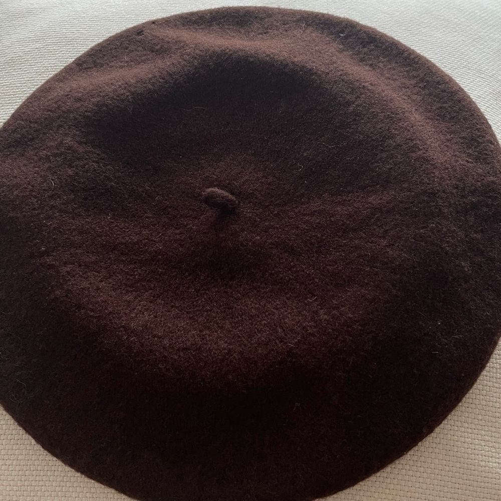 United Colors Of Benetton Dark Brown Beret